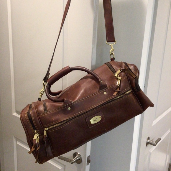 Orvis Leather Travel Bag - Picture 10 of 11